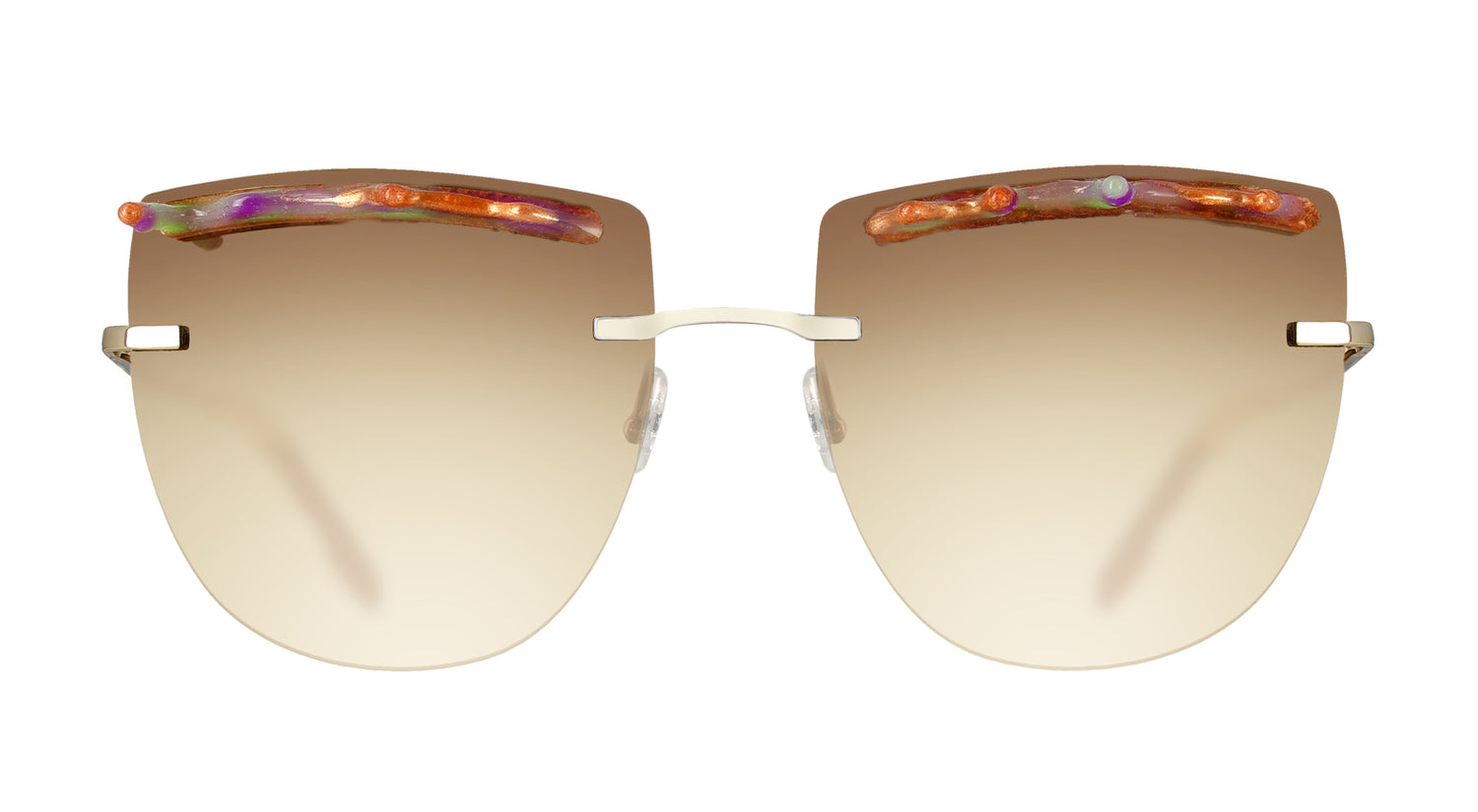 URANIA COPPER GREEN AND VIOLET STALACTITE